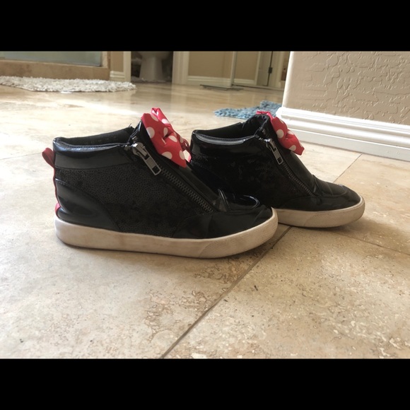 Kids shoes with Micky mouse bow - Picture 2 of 3